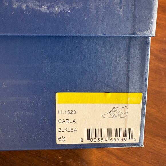 Splendid Carla Buckle Boots 6.5 Black Leather NWT Ankle Booties Anthro Western - Picture 4 of 7